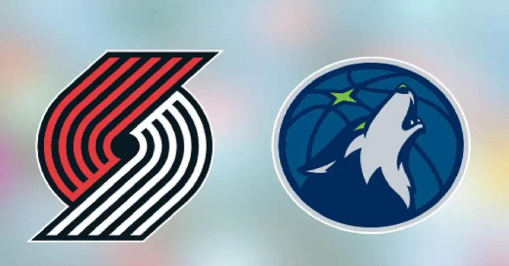 portland trail blazers vs timberwolves match player stats